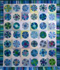 Rhododendron Needlers Raffle Quilt 2023